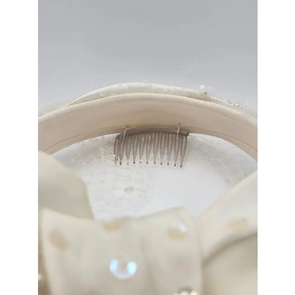 Eric Javits VTG Ladies Hat With Lace Vintage Great Pre Loved Condition - Picture 9 of 14